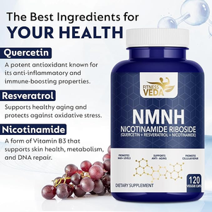 อาหารเสริม nmnh ขั้นสูงสำหรับการเผาผลาญสุขภาพของเซลล์พลังงานและการเสริมสุขภาพให้แก่ในแต่ละวัน - Product Image 4