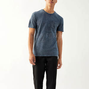 Ropa de calle transpirable para hombres, camisetas de lavado ácido, superventas, camisetas ligeras de lavado ácido para hombres - Product Image 4