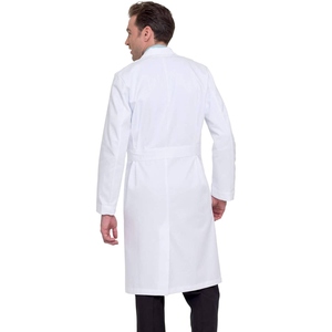 Bata de laboratorio exfoliante médico de estilo unisex, alta calidad, hecha a medida, última venta al por mayor, ropa profesional ligera - Product Image 5