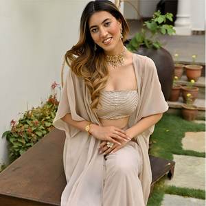 Conjunto de tres piezas para mujer de Boutique India pakistaní, mono de punto, traje de fiesta para Georgette Diwali, gran oferta para otoño y verano 2025 - Product Image 3