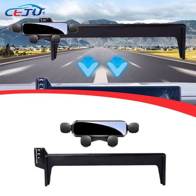 Black ABS Car Interior Kits Navigation Screen Frame for Chery Jetour Traveler T2 Ich-x K3 2023-2025 2024