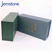 Venta al por mayor personalizado impreso hecho a mano de lujo de cartón rígido impresión CMYK vacío dorado estampado magnético té caja de regalo