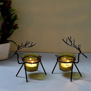 Available High Quality Round Available Glass Candle Jar for Home & Hotel Decoration New Design Best Price Metal Candle <b>Lantern</b> - Product Image 3