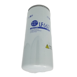12 x Filtro de aceite de motor LF667 compatible con camiones y autobuses Mack 485GB3232, 485GB3236 - Product Image 1