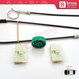 ชุดซ่อมกระจกหน้าต่าง BWR787ไฟฟ้า, ประตูด้านขวาสำหรับ MK1 S3 A3 8L1 1996-2003ประตู hatchback Coupe 8L3837462 2/3 - Product Image 6