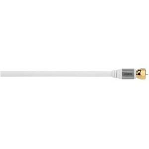 Cable de Antena de TV Satelital Blanco de 2m, 110Db, Modelo 00127193 - Product Image 1