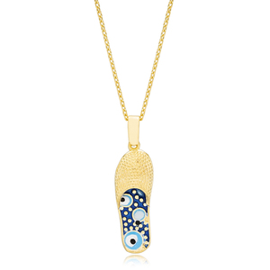 Nouvelle mode : Bijoux turcs faits à la main en argent sterling 925, motif œil turc, forme pantoufle, vente en gros - Product Image 4