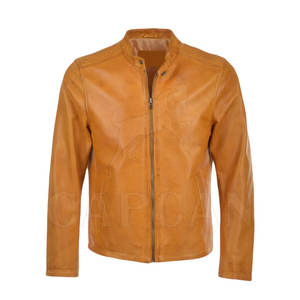 Ropa cálida de invierno Chaqueta de cuero transpirable para hombre Ropa informal Chaqueta de cuero para hombre a precio asequible - Product Image 1