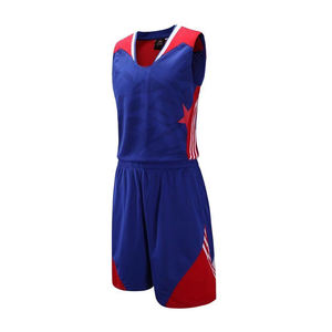 Gants avec impression par sublimation Uniformes d'entraînement de ville pour le basket-ball et le football Ensembles d'uniformes de basket-ball personnalisés Ensemble d'uniformes en maille respirante - Product Image 2