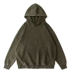 Sudadera con Capucha Personalizable 100% Algodón, Impresión Serigráfica, Ecológica, de Alta Calidad, Estilo Urbano Vintage para Hombre - Product Image 1