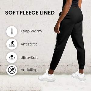 Pantalones Deportivos Casuales de Felpa Gruesa de 350G para Hombre y Mujer, Pantalones Deportivos Holgados de Pierna Recta, Pantalones Deportivos Unisex - Product Image 3