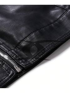 Best Selling Low Price 100% Leather Winter <b>Racer</b> <b>Jacket</b> for <b>Men</b> Custom Made Waterproof Breathable Turtleneck Collar - Product Image 3