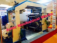 Máquina de Impresión Flexográfica Automática de Alta Velocidad 60m/min para Papel y Plástico, Certificación CE/ISO, Fácil de Usar, Resistente, 1 Año de Garantía