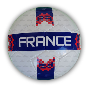 Logo personnalisable professionnel taille cousue à la machine 4/5 ballon de football haut classique en matériau PU pour les matchs d'entraînement en plein air - Product Image 5