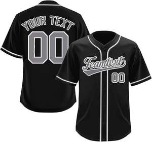 Custom Baseball Jerseys Sets for Sports Teams <b>Fans</b> Leagues 100% Polyester Comfortable Breathable Quick Dry Fit <b>Personalized</b> - Product Image 6