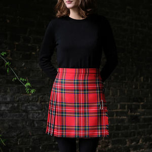 Jupes kilts pour femmes en tartan royal Stewart de qualité supérieure, haute qualité, nouveauté, meilleures ventes, vendeurs de mini kilts sexy pour femmes - Product Image 3