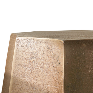 Durable Manufacturer Aluminium Side <b>Stool</b> Casted Metal Round Accent <b>Stool</b> Bone Inlay Console For Living Room Bedroom Furniture - Product Image 4