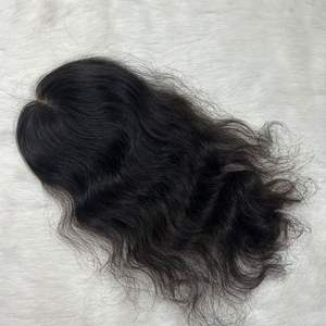 ท็อปเปอร์ผมแท้จากอินเดีย 100%  แบบไม่ผ่านกระบวนการ  จัดเรียงเกล็ดผม  คุณภาพพรีเมียม  ความหนาแน่น 150% - Product Image 4