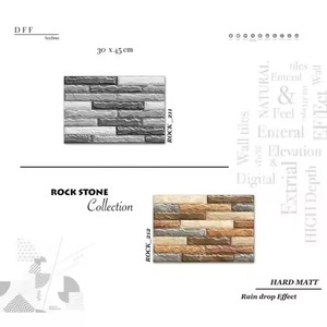 การออกแบบหินธรรมชาติ12X18กระเบื้องเคลือบเงาดิจิตอลความสูง30x45ซม. เซรามิก300X450มม. - Product Image 5