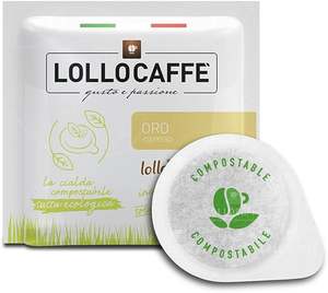 150 dosettes de café ESE en papier compostable Caffe Lollo 44mm Oro Blend - 0,11/ dosette - Product Image 2