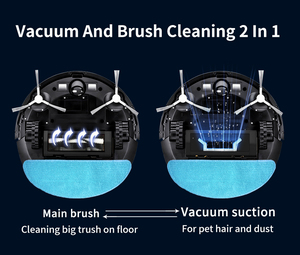 Robot nettoyeur de sol à auto-vidange sous vide robitique entretien des sols - Product Image 6