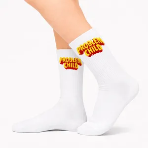 Chaussettes de sport colorées à motifs pour enfants, pour un usage quotidien - Product Image 2
