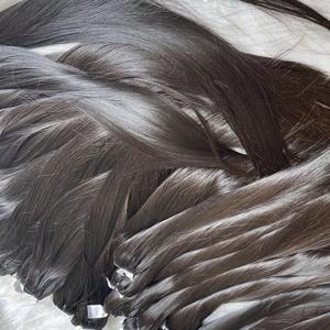 Extensiones de cabello a granel de cutícula Remy VIRGEN DEL SUR DE LA India sin procesar Doble trama dibujada Curl italiano Onda natural Marca JAE - Product Image 1