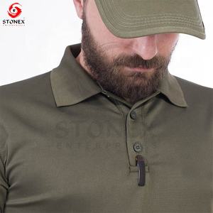 เสื้อยืดโปโลสำหรับผู้ชายเสื้อกอล์ฟผ้าโพลีเอสเตอร์ออกแบบได้ตามต้องการสำหรับ100% - Product Image 2