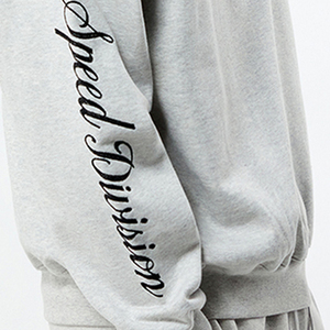 เสื้อสเวตเชิ้ตคอกลมสำหรับผู้ชายเสื้อสเวตเตอร์เข้ารูปปกติไม่มีลายออกแบบได้ตามต้องการ - Product Image 5