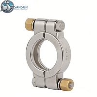 Collier de serrage haute pression 13MHP, collier de serrage en acier inoxydable SS304 pour système de refroidissement liquide de centre de données, connexion anti-fuite