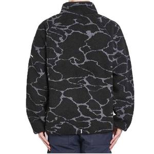 Latest Design New Premium Custom Solid Color Zipper Loose <b>Long</b> Sleeve Sherpa Fleece <b>Jacket</b> <b>Men</b> Street Fashion <b>Jackets</b> <b>For</b> <b>Men</b> - Product Image 3