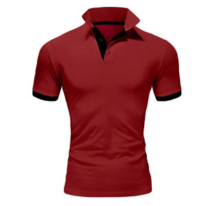 Algodón orgánico personalizado de calidad caliente para hombres para Polos Camisetas de cuello de calidad para hombres Mujeres Diseños en blanco al por mayor - Product Image 5