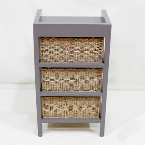 Artex Dong Thap fábrica Vietnam hecho a mano algas marinas agua Jacinto gabinete estante de almacenamiento para organizador de cocina - Product Image 2