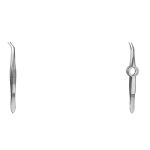 Instrumentos Oftálmicos, Pinzas de Utilidad Nugent, Mordazas de 10 cm, Pinzas para Cuerpos Extraños Schaaf de 9.5 cm, Instrumentos Oculares de Calidad Profesional - Product Image 1