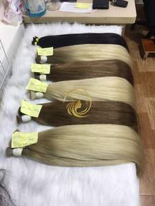 ต่อผมแท้เวียดนาม Timehair Vietnam Single Donor เวอร์จิ้นเรมี่ ความยาว 40 ซม. สีบลอนด์ แบบ Skin Weft เนื้อผมนุ่มสลวยตรงธรรมชาติ ผลิตด้วยเครื่องจักร - Product Image 5