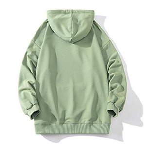 เสื้อกันหนาวมีฮู้ดแบบสวมหัวของผู้ชายผ้าฝ้าย100% โลโก้กำหนดเอง - Product Image 2