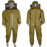 Combinaison d'apiculture ventilée de qualité supérieure Vêtements de travail de protection durables pour le corps entier avec voile d'escrime pour une utilisation professionnelle du rucher