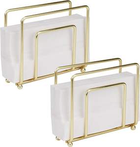 Porte-serviettes en métal plaqué or nouveau dernier rond de serviette en métal pour la décoration d'événements disponible au prix le plus bas - Product Image 3