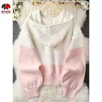Sudadera con Capucha Casual y Elegante para Invierno, Cierre de Cremallera, Marca Ryan Pro Gear, Moderna para Mujer, Logotipo Bordado en la Parte Delantera, Tallas Personalizadas, OEM/ODM, 100% Poliéster