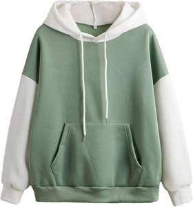 Sudaderas con Capucha de Alta Calidad para Mujer, Estilo Urbano, Otoño, Nuevo, Sudadera Holgada de Forro Polar, Sudadera con Capucha para Mujer - Product Image 5