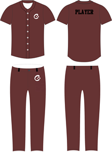 Tenue d'équipe pour hommes, ensemble uniforme de baseball respirant grande taille à manches courtes, vêtements de sport personnalisés 100 % polyester avec nom d'équipe personnalisé sur le devant - Product Image 2