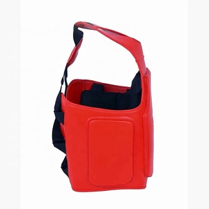 Gilet de corps de couleur rouge-Protecteur de poitrine d'arts martiaux et de protection de poitrine d'entraînement Sports Logo personnalisé de meilleure qualité pour la protection de poitrine de boxe - Product Image 5