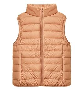 Chaqueta acolchada personalizada unisex de invierno con acolchado de burbujas, abrigo sin mangas de lona para hombre, chaqueta OEM ODM para hombre - Product Image 1