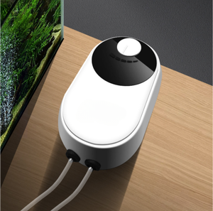 도매 수족관 휴대용 충전식 공기 펌프 매우 조용한 4 헤드 소형 가정용 물고기 경작 산소 펌프 - Product Image 1