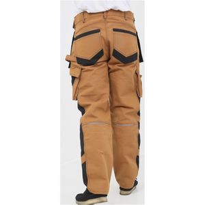 Pantalon de travail industriel léger de qualité supérieure, protection de sécurité, imperméable, respirant, en toile écologique, plissé devant - Product Image 3