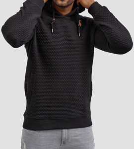 New Fashion Low Rate Hot Selling New Design Customer Demand Long Sleeve Pullover Plain Hoodies For Men OEM Service Custom - Product Image 4