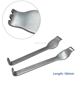 Retractor de Hueso Hohmann para Niños, de Acero Inoxidable, Instrumento Quirúrgico Ortopédico Manual, con Certificación ISO13485, de WORLD PRECISION SURGICAL - Product Image 2