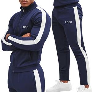Conjunto Deportivo de Entrenamiento para Hombre, 2 Piezas, con Cremallera, Ropa Deportiva Informal de Otoño, Chándal Informal Masculino, Traje Deportivo de Manga Larga - Product Image 6