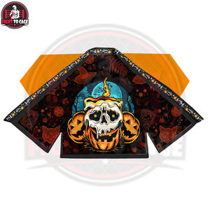 Kimono de BJJ de qualité supérieure, uniforme d'arts martiaux, extensible, respirant, léger, 220g, unisexe, polyester et coton, logo personnalisé - Product Image 5