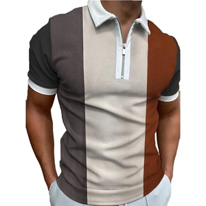 เสื้อยืดโปโลผู้ชายน้ำหนักเบาหลากสีขนาดพลัสไซส์สั่งทำ - Product Image 1